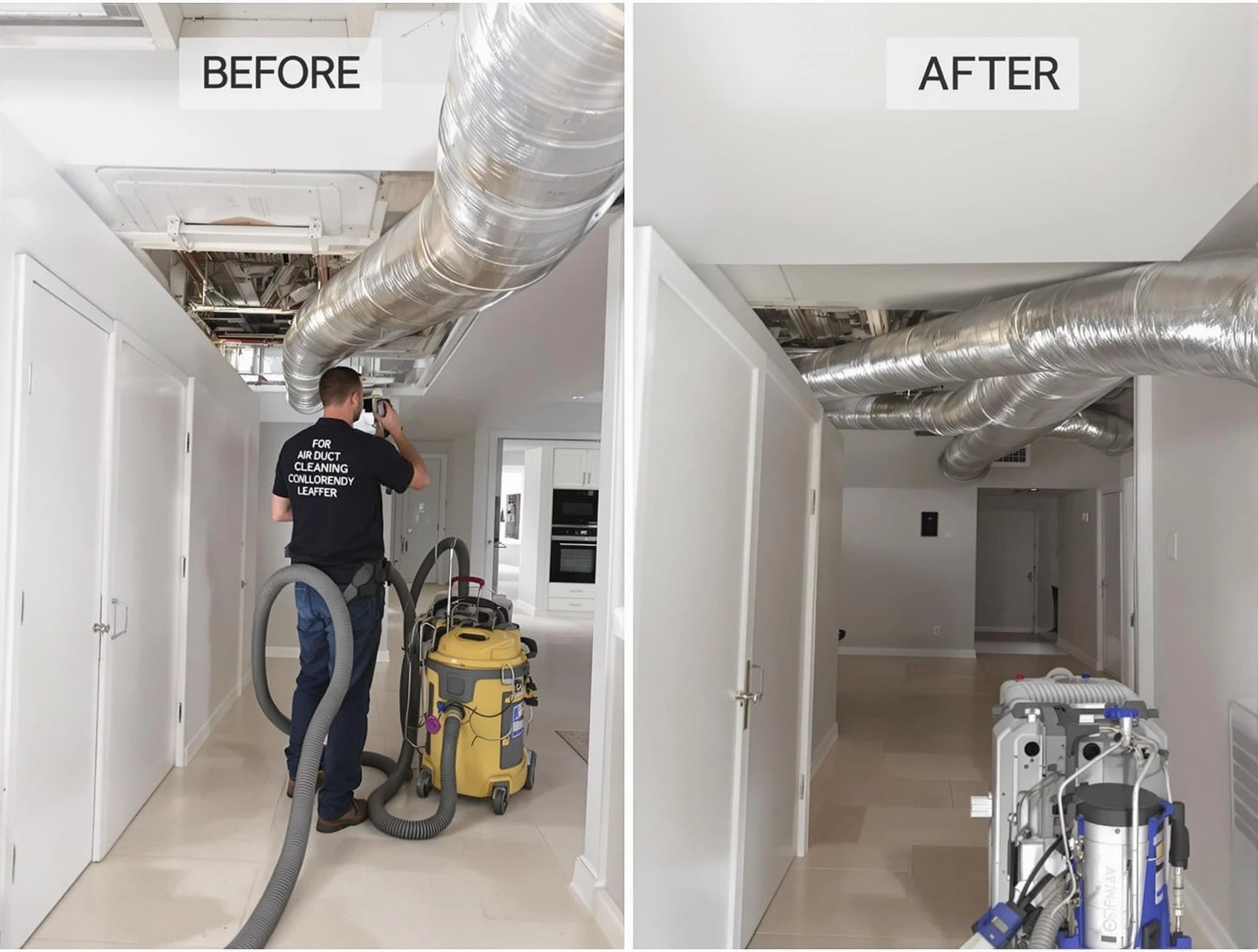 Canonsburg Air Duct Cleaning professional performing thorough air duct cleaning in Canonsburg