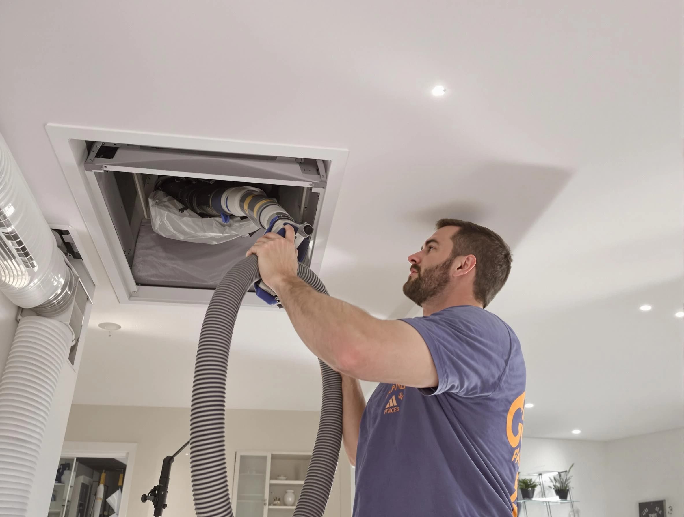 Precision indoor duct cleaning by Canonsburg Air Duct Cleaning in Canonsburg
