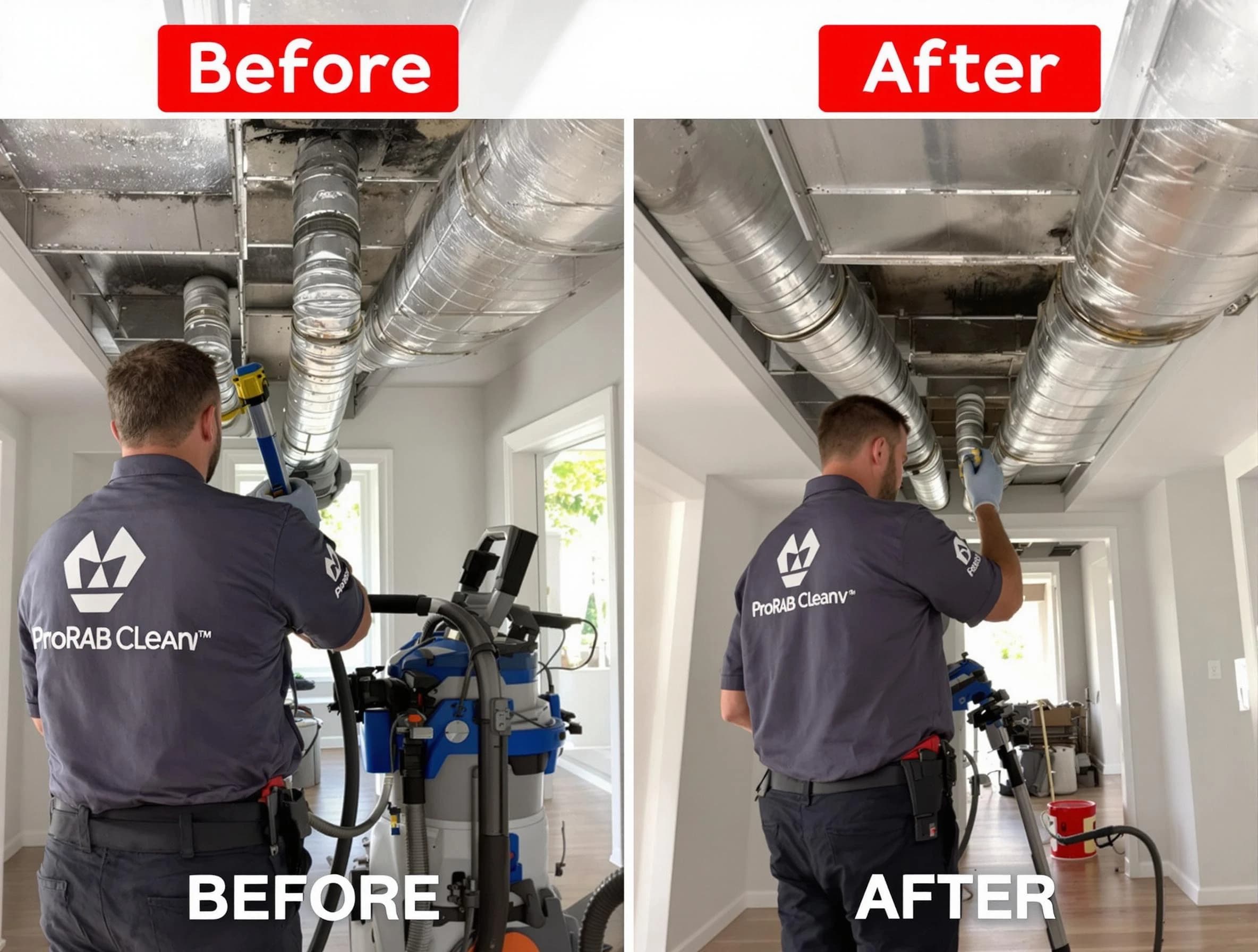Canonsburg Air Duct Cleaning expert performing thorough residential duct cleaning in a Canonsburg home