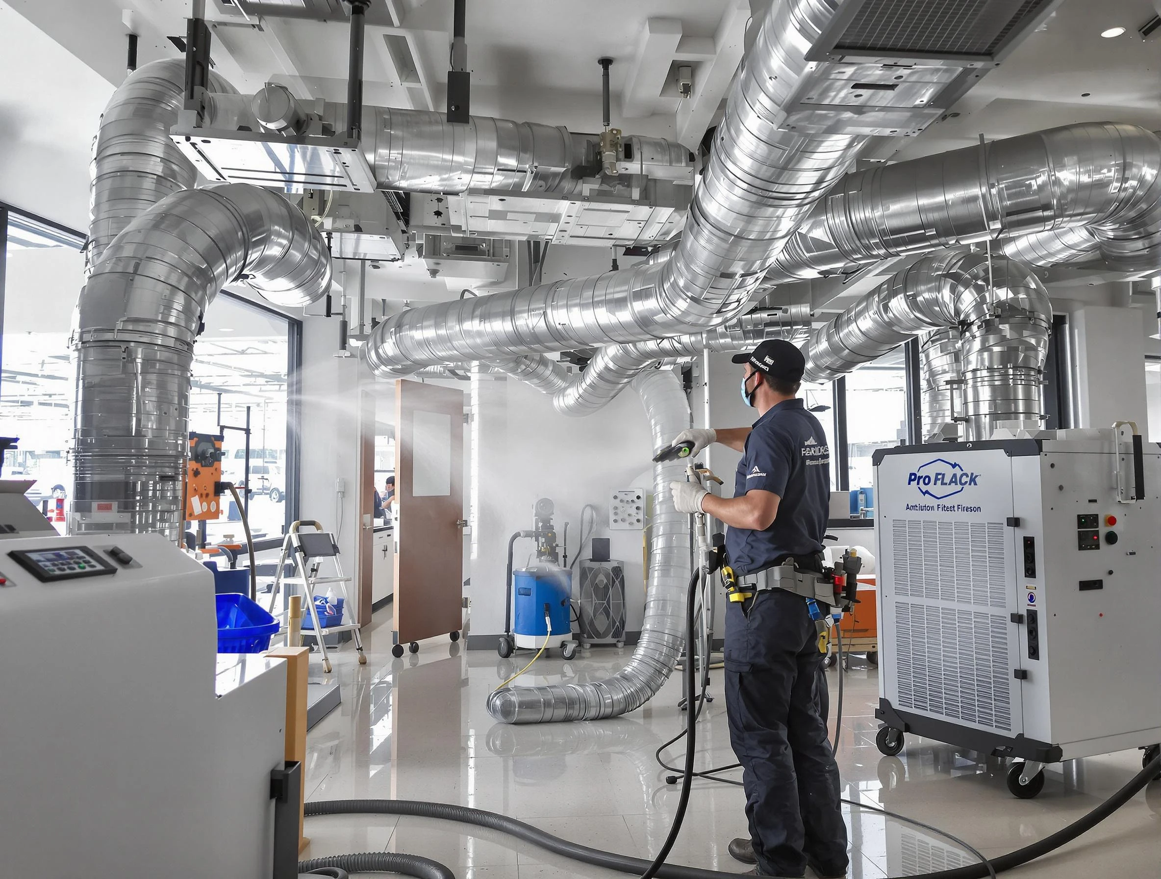 Negative Pressure Air Duct Cleaning in Canonsburg