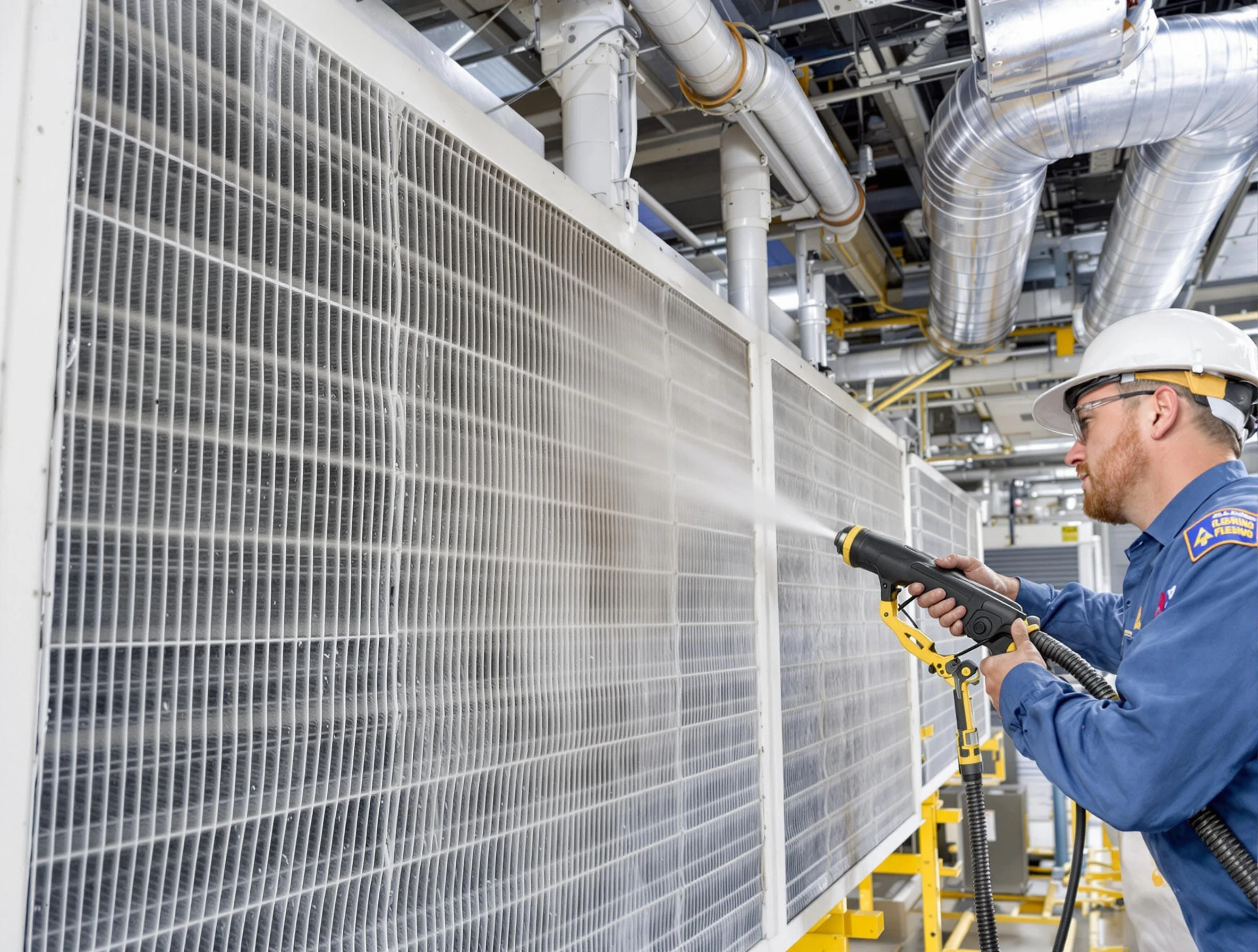 Professional commercial coil cleaning by Canonsburg Air Duct Cleaning in Canonsburg