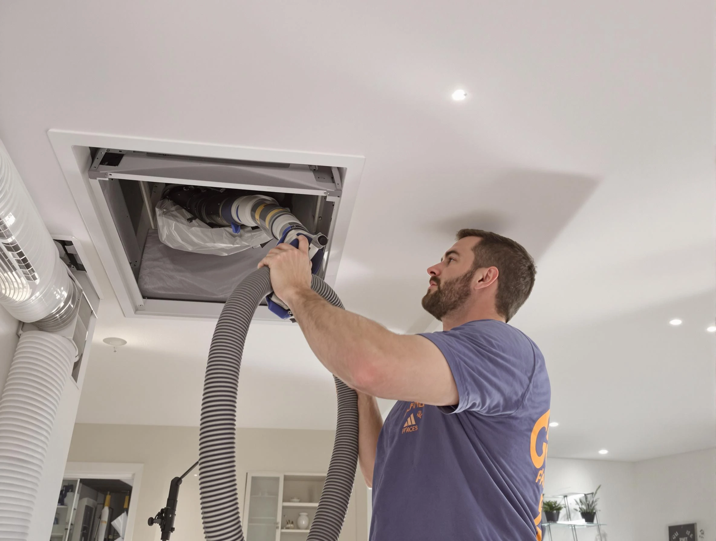 Precision indoor duct cleaning by Canonsburg Air Duct Cleaning in Canonsburg