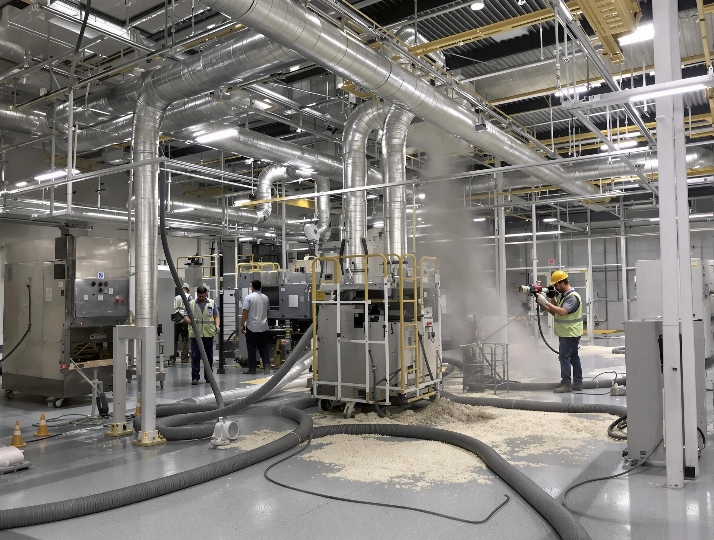 Heavy-duty industrial duct cleaning by Canonsburg Air Duct Cleaning in Canonsburg